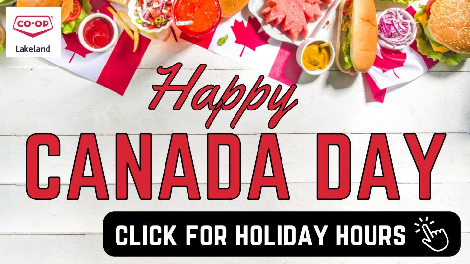 Click for Canada Day hours